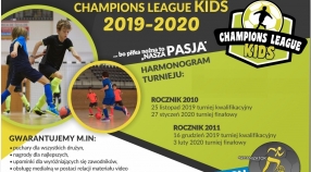 "Champions League KIDS 2019-2020"  - zaproszenie