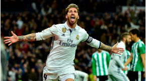 Sergio Ramos Real Madrid frälsare igen som de skrapar förbi Real Betis