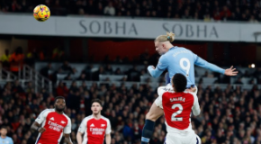 Bezradność Haalanda, Manchester City przegrał z Arsenalem 1-5