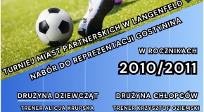 Nabór do reprezentacji Gostynina dla piłkarzy i piłkarek 2010/2011