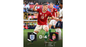 Schockiert! England schlug Ungarn 0-4