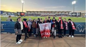 Szkółka na meczu Reprezentacji U20