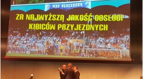 MKS Kluczbork najlepszy w Polsce pod względem przyjmowania kibiców gości
