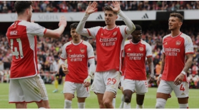Havertz in Rice poosebljata napredek Arsenala pri zmagi v Bournemouthu