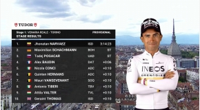 Nel Giro d'Italia 2024, splendida vittoria di Narvaez nella prima tappa