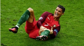 Den rare likevel overraskende sammenligning Ronaldos søster gjort til sin Euro 2016 finalen skade