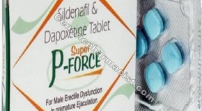 How Super P Force Sildenafil + Dapoxetine Pills Work?