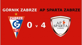 V liga okręgowa rocznik 2005 Górnik Zabrze - Sparta Zabrze 0:4
