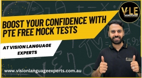 Boost Your Confidence with PTE Free Mock Tests at Vision Language Experts