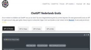Chatgptnederlands.gratis: Gratis en Anonieme Toegang tot ChatGPT in het Nederlands