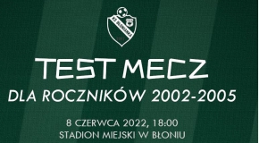 Test mecz dla roczników 2002-2005