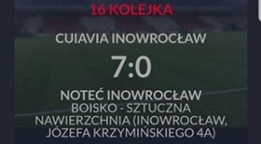 Derby Cuiavia - Noteć 7-0 (1-0)