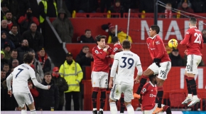 Manchester United empatou 2-2 em casa com o Leeds United, Rashford marcou 1 gol