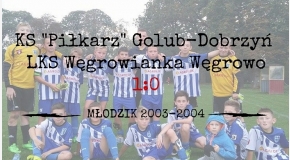 Młodzicy wygrywają z LKS Węgrowianką Węgrowo!