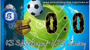 San Wrzawy - LZS Zdziary 0:0.