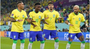 Brasilien 4-1 Sydkorea, segern var beseglad i paus