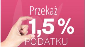 Wspomóż Akademię 1,5% podatku