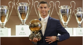 To już czwarta Złota Piłka w karierze Cristiano Ronaldo