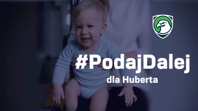 Orzeł Myślenice charytatywnie w akcji #PodajDalejDlaHuberta