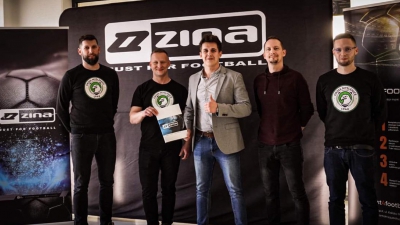 Just4Football - dystrybutor marki ZINA partnerem technicznym Orła Myślenice!