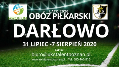 OBOZY PIŁKARSKIE Lato 2020 - ruszyły zapisy !!