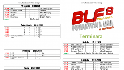 Terminarz w wersji PDF