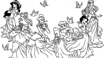 Discover the Magic: Disney Princess Coloring Pages for All Ages