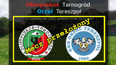 Przełożony mecz z Tereszpolem