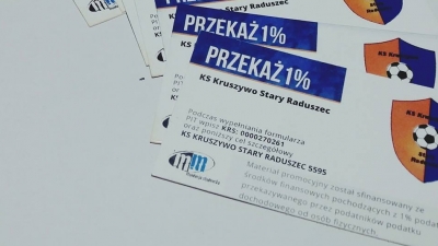 Przekaż swój 1% z podatku na Nasz Klub!!