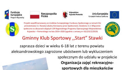 Organizacja zajęć rekreacyjno-sportowych dla mieszkańców powiatu aleksandrowskiego