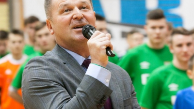 Z życzeniami do prezesa