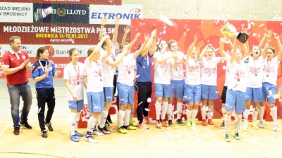 Młodzieżowy Mistrz Polski U18 w Futsalu Kobiet - KU AZS UW