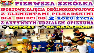 PIERWSZA SZKÓŁKA - OD 8.09.