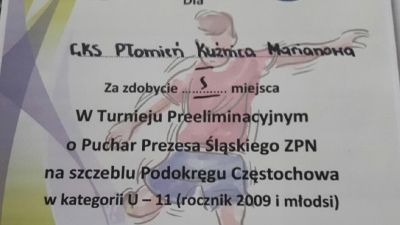 7 GRUDNIA 2019 ORLIKI E1 - TURNIEJ PREELMINACYJNY O PUCHAR PREZESA ŚLĄSKIEGO ZPN