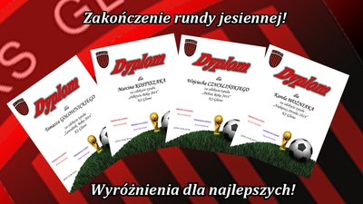 Zakończenie rundy jesiennej. Wyróżnienia za rok 2014!