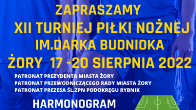 XII Turniej im. Darka Budnioka 17-20.08.2022.