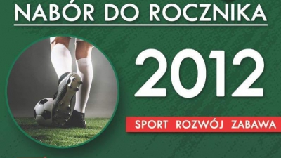 Nabór do drużyny rocznika 2012