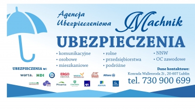 Promocja ubezpieczeń komunikacyjnych dla członków klubu oraz ich rodzin w ubezpieczalni Machnik