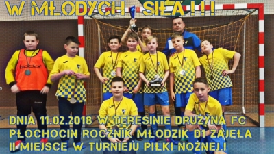 II Miejsce drużyny FC Płochocin na turnieju w Teresinie!