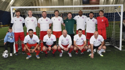 W over 40 Wisła z pucharem