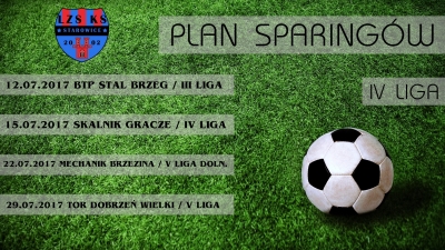 Plan sparingów IV LIGA