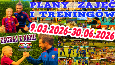PLANY ZAJĘĆ: 9.03.2026-30.06.2026.