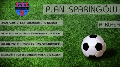 Plan sparingów A KLASA