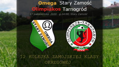 Zapowiedź: Olimpiakos- Omega