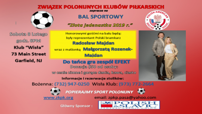 Bal Sportowy ,,Złota 11"" ZPKP