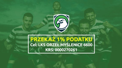 Przekaż swój 1% podatku na Orzeł Myślenice!
