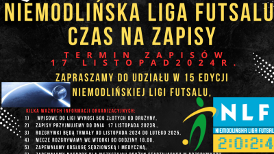 Ruszyły zapisy do 15 sezonu NLF