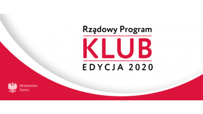 Dotacja w ramach programu KLUB 2020