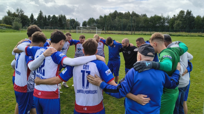 Historic match of Gryf's first team