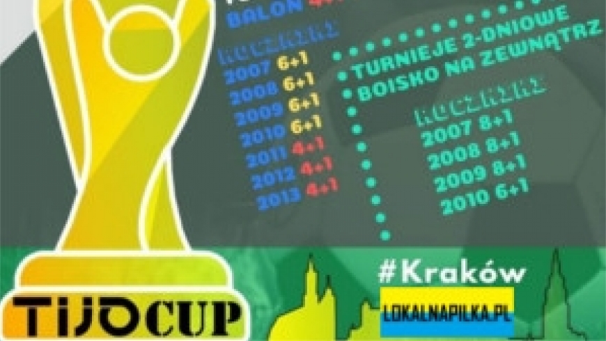 LOKALNAPILKA PATRONUJE TIJO CUP !!!